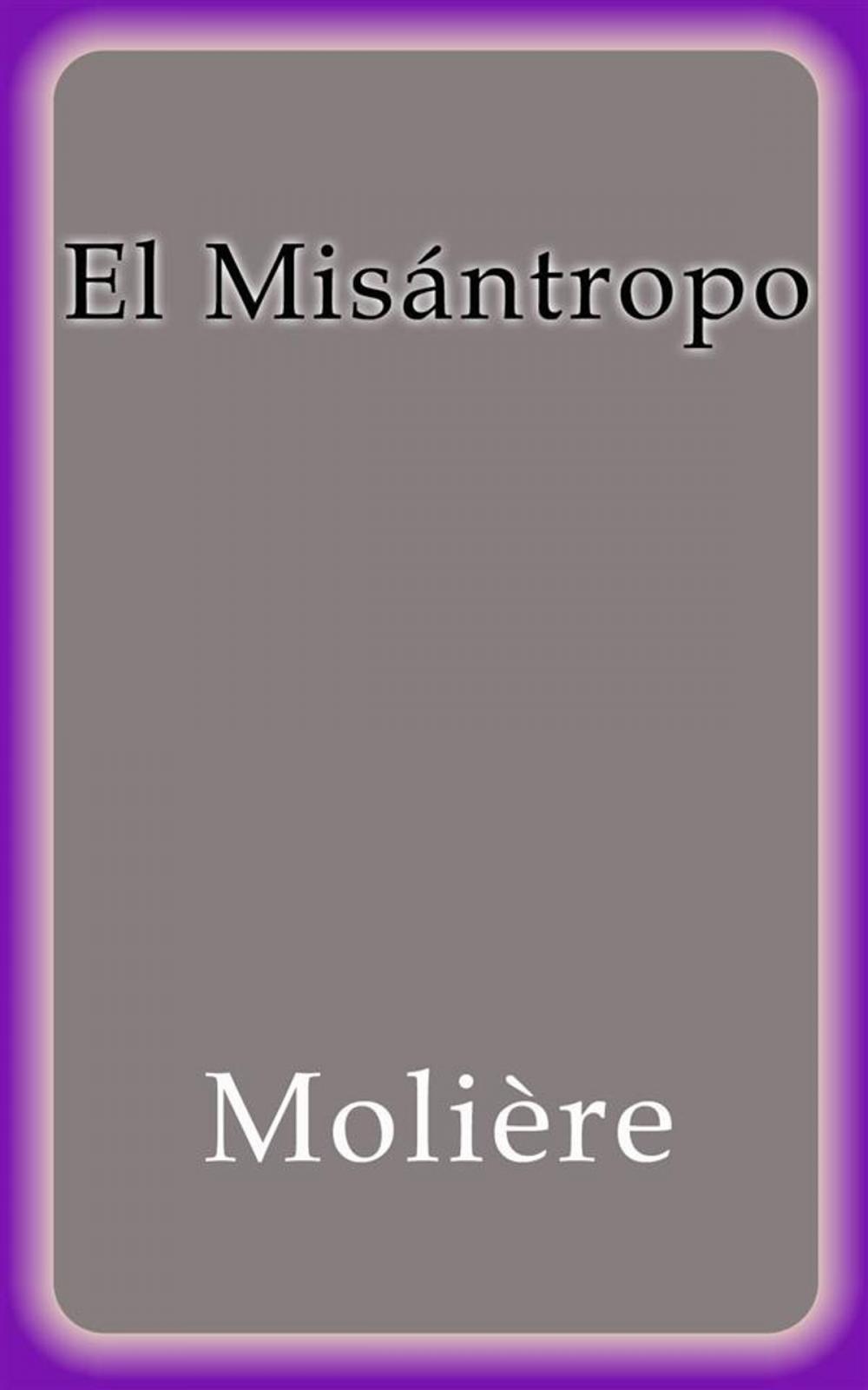 Big bigCover of El Misántropo