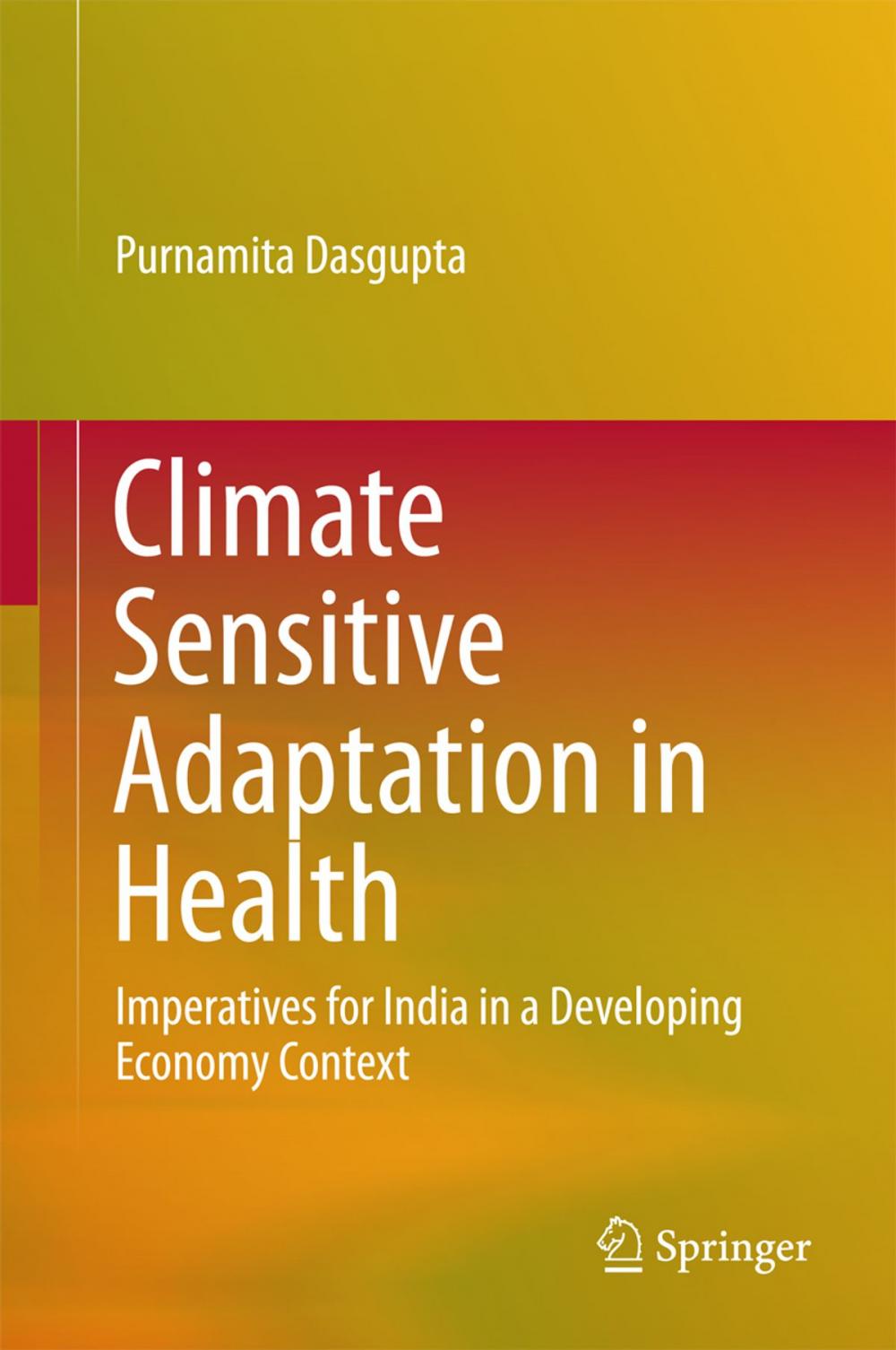 Big bigCover of Climate Sensitive Adaptation in Health