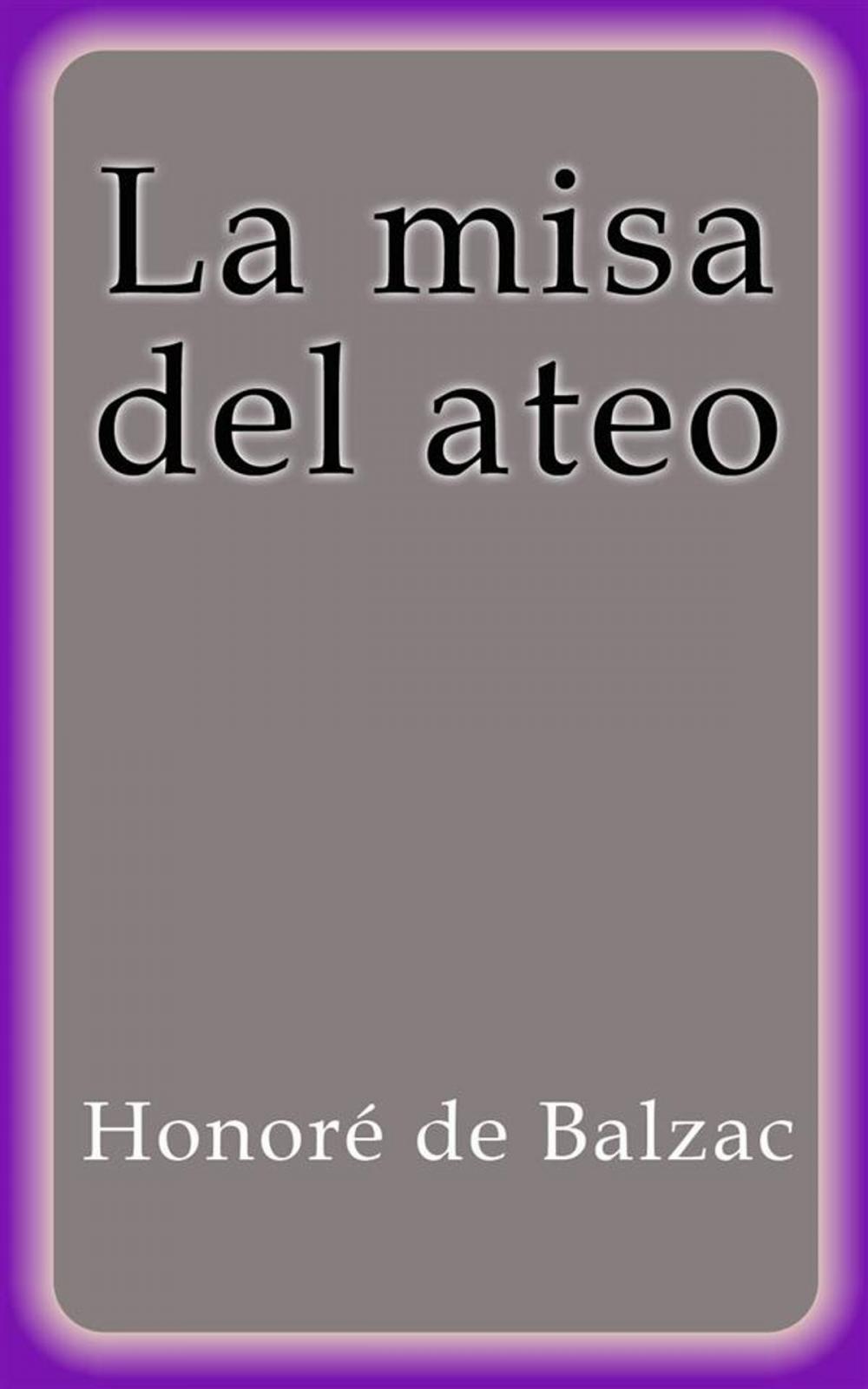 Big bigCover of La misa del ateo