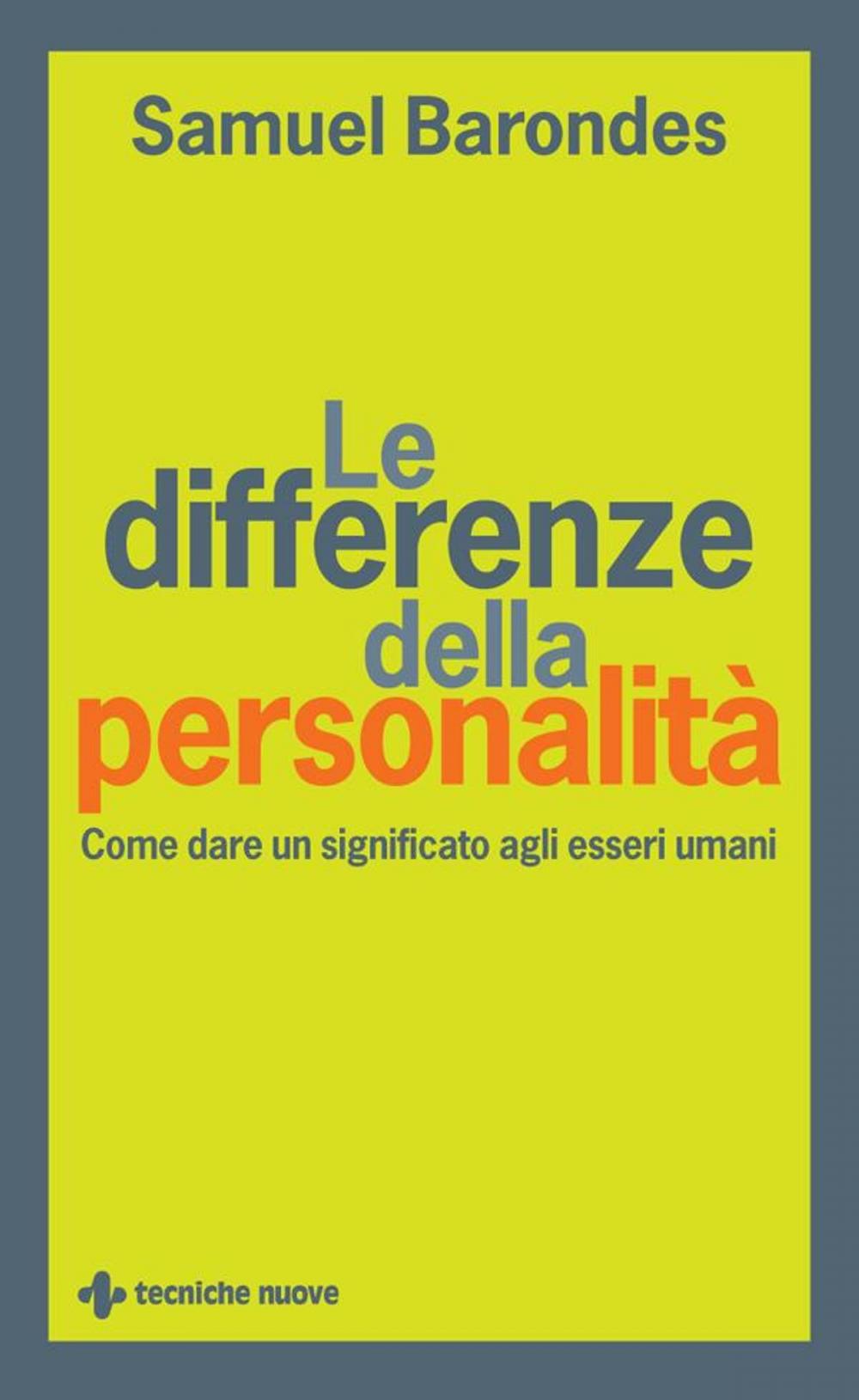 Big bigCover of Le differenze della personalità