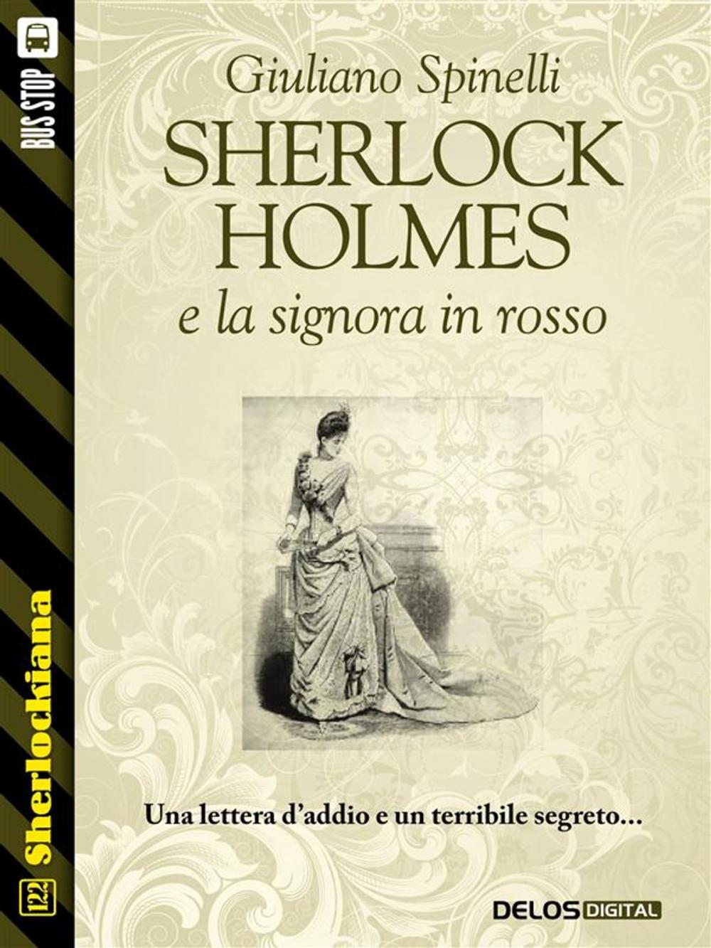 Big bigCover of Sherlock Holmes e la signora in rosso