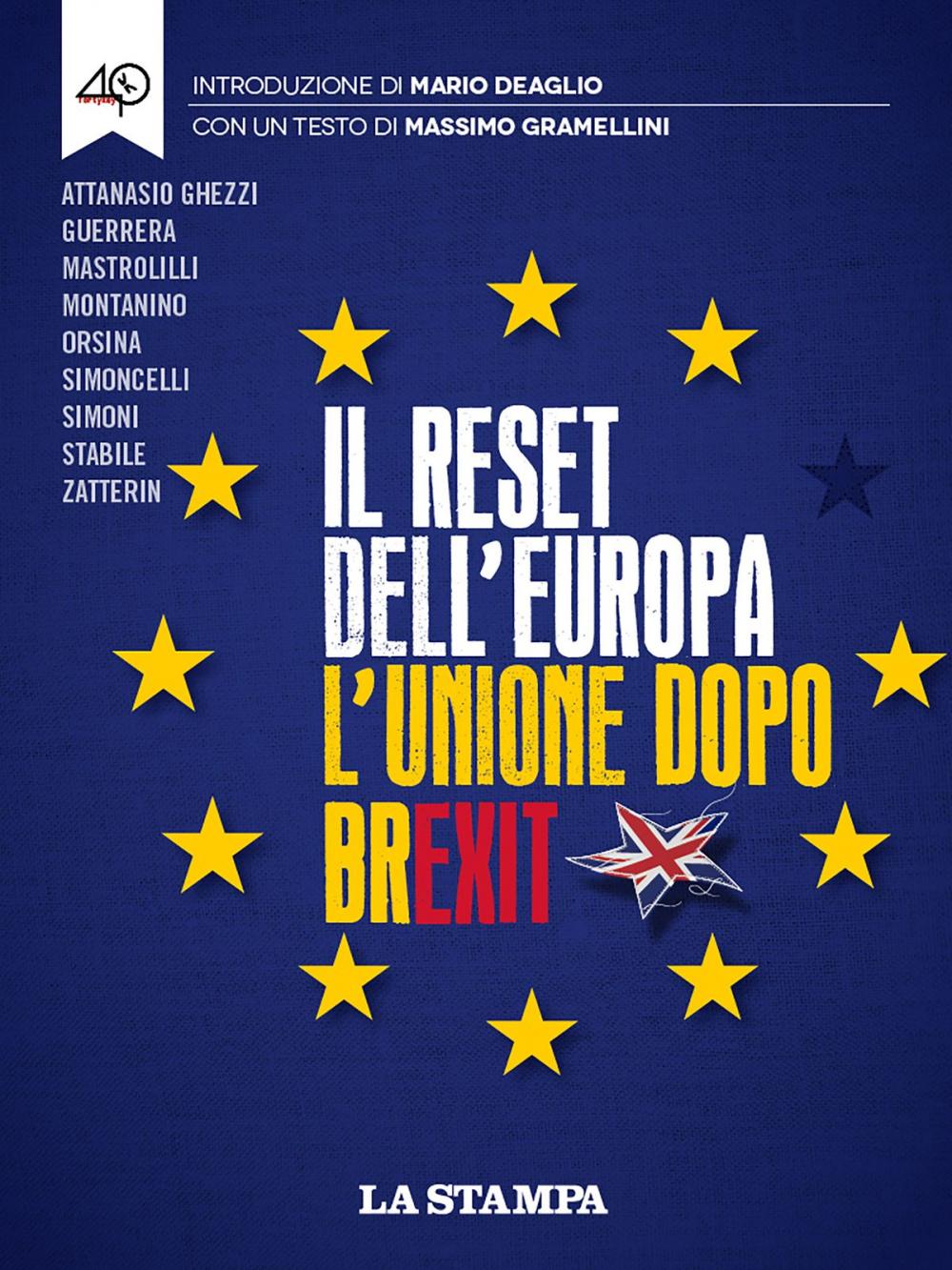 Big bigCover of Il reset dell'Europa. L'Unione dopo Brexit