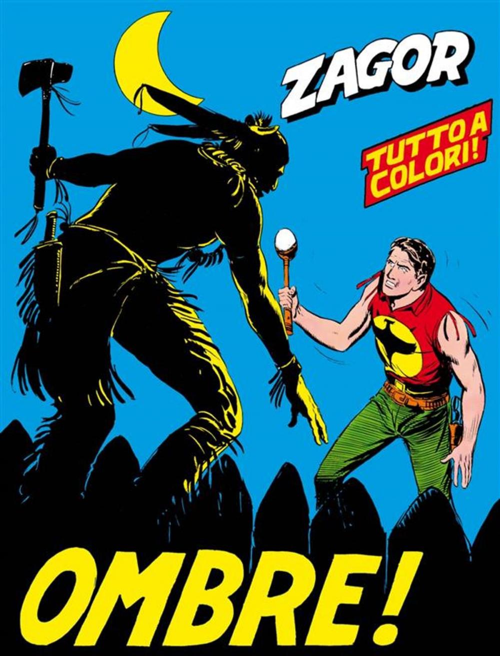 Big bigCover of Zagor. Ombre!