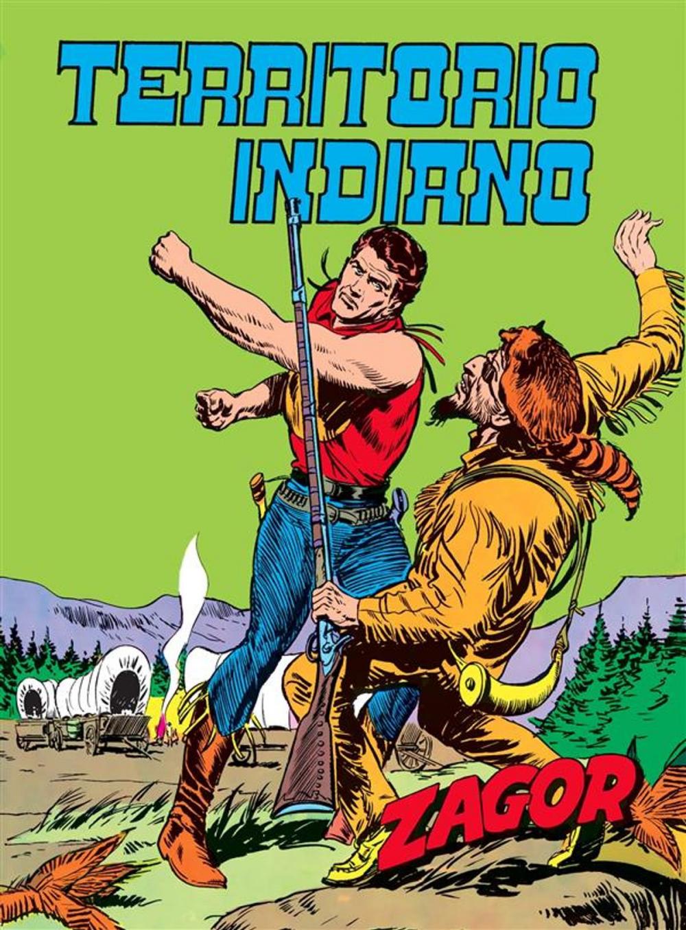 Big bigCover of Zagor. Territorio indiano