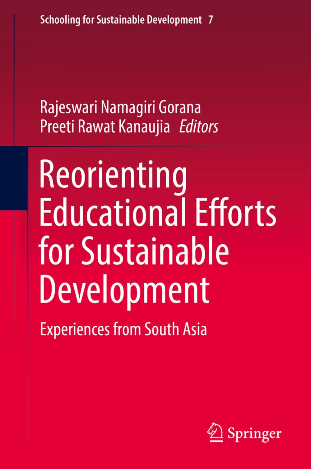 Big bigCover of Reorienting Educational Efforts for Sustainable Development