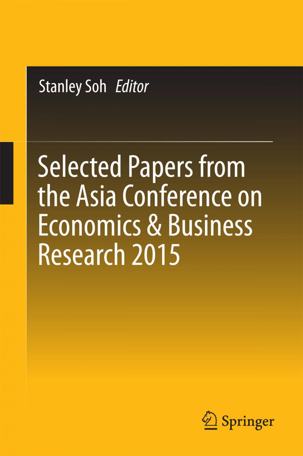 Big bigCover of Selected Papers from the Asia Conference on Economics & Business Research 2015