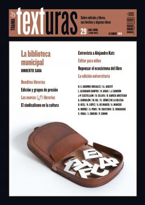 Cover of the book Texturas 29 by Alicia Arroyo Aparicio, José Bellido Añón, Mª del Mar Gómez Lozano