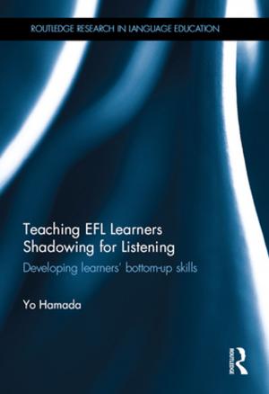Cover of the book Teaching EFL Learners Shadowing for Listening by Vladimir