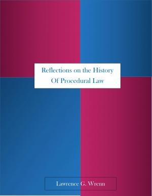 Cover of Reflections on the History of Procedural Law