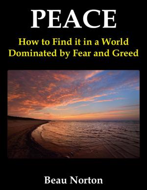 Cover of the book Peace: How to Find it in a World Dominated by Fear and Greed by Beau Norton
