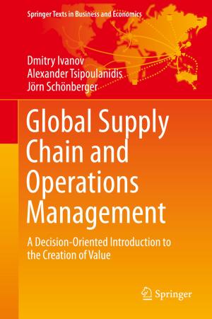 Cover of the book Global Supply Chain and Operations Management by Jiajun Gu, Di Zhang, Yongwen Tan