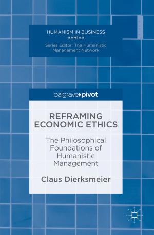 Cover of the book Reframing Economic Ethics by Michele Salanova, Dieter Blottner