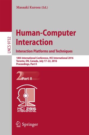 Cover of the book Human-Computer Interaction. Interaction Platforms and Techniques by Ashwin Rao, A. R. Srinivasa, J. N. Reddy