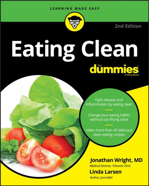 Cover of the book Eating Clean For Dummies by Jonathan Wright, Linda Johnson Larsen, Wiley