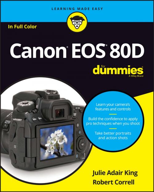 Cover of the book Canon EOS 80D For Dummies by Julie Adair King, Robert Correll, Wiley