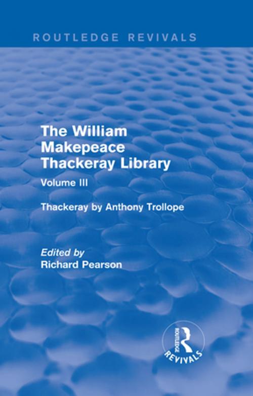 Cover of the book The William Makepeace Thackeray Library by , Taylor and Francis