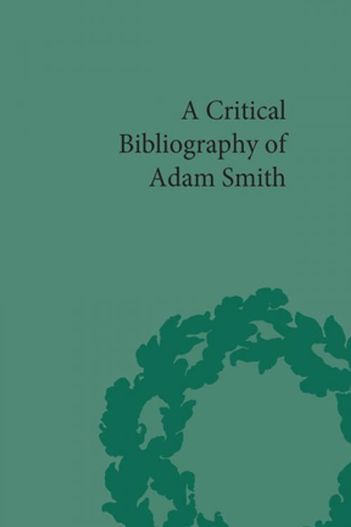 Cover of the book A Critical Bibliography of Adam Smith by Hiroshi Mizuta, Taylor and Francis