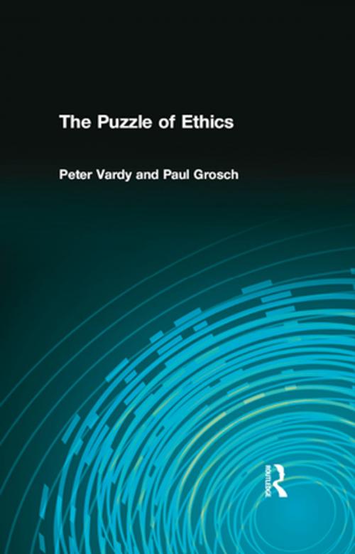 Cover of the book The Puzzle of Ethics by Peter Vardy, Taylor and Francis