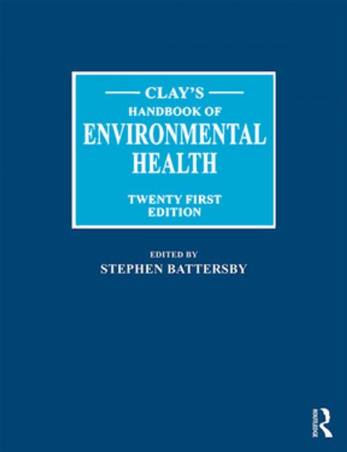 Cover of the book Clay's Handbook of Environmental Health by , CRC Press