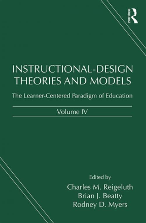 Cover of the book Instructional-Design Theories and Models, Volume IV by , Taylor and Francis