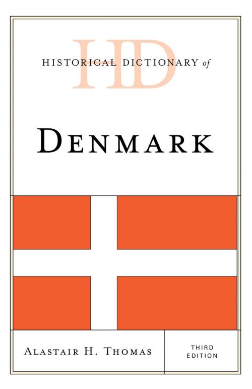 Cover of the book Historical Dictionary of Denmark by Alastair H. Thomas, Rowman & Littlefield Publishers