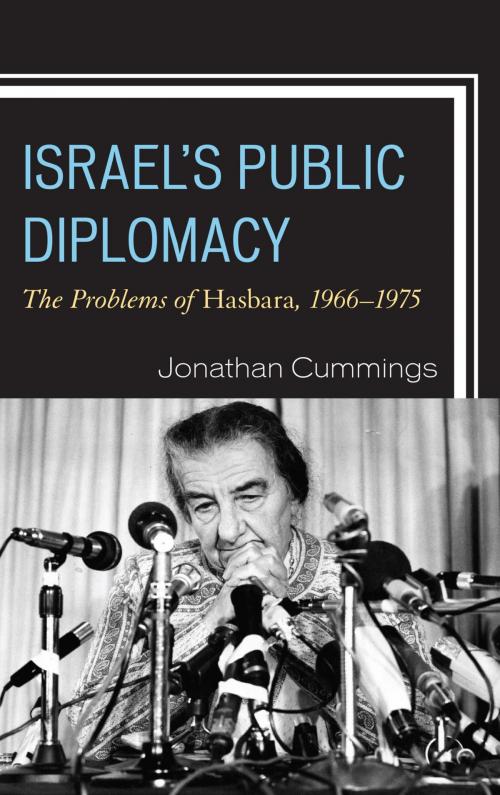 Cover of the book Israel's Public Diplomacy by Jonathan Cummings, Rowman & Littlefield Publishers