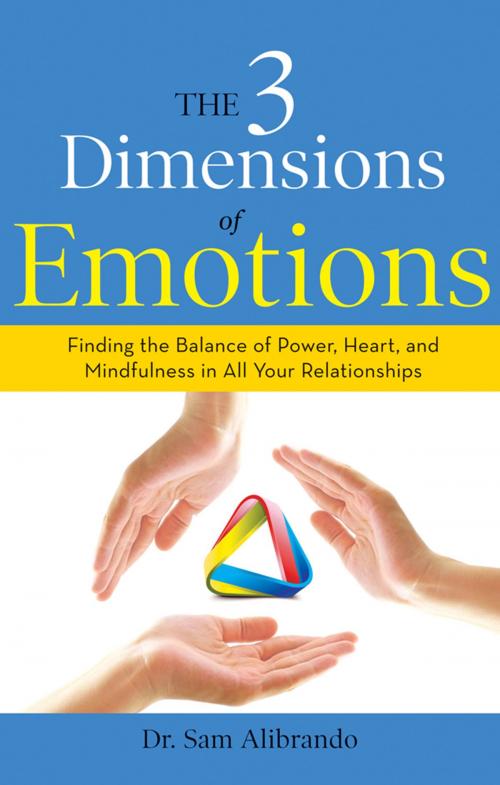 Cover of the book The 3 Dimensions of Emotions by Sam Alibrando, Red Wheel Weiser