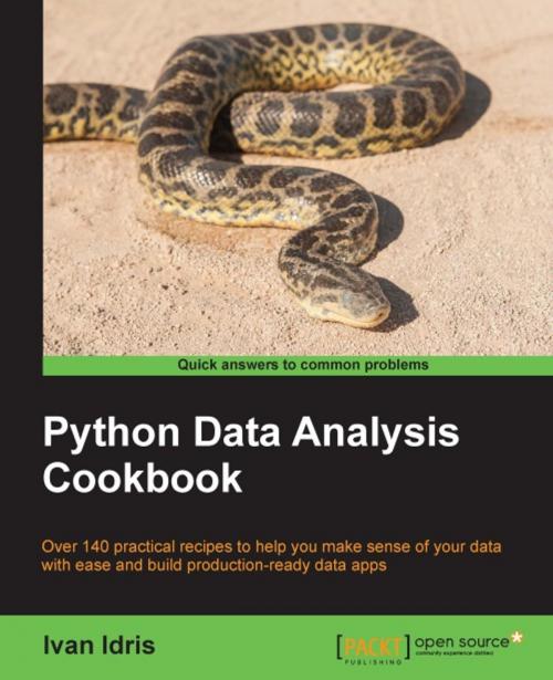 Cover of the book Python Data Analysis Cookbook by Ivan Idris, Packt Publishing