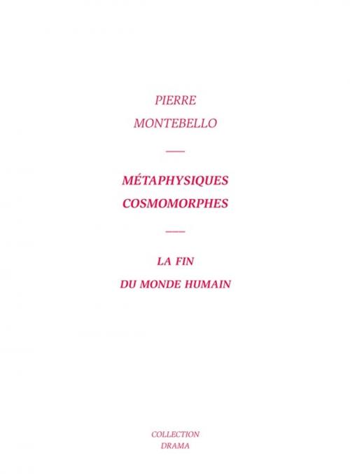 Cover of the book Métaphysiques cosmomorphes by Pierre Montebello, Les presses du réel