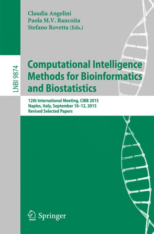 Cover of the book Computational Intelligence Methods for Bioinformatics and Biostatistics by , Springer International Publishing