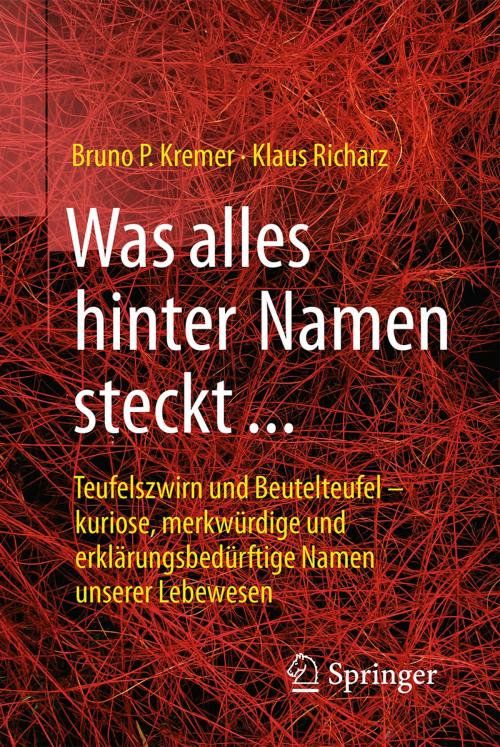 Cover of the book Was alles hinter Namen steckt by Bruno P. Kremer, Klaus Richarz, Springer Berlin Heidelberg