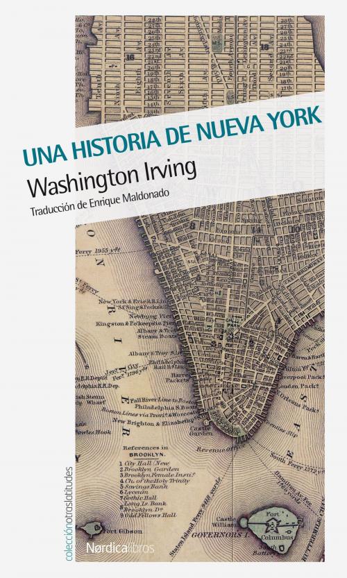 Cover of the book Una historia de Nueva York by Washington Irving, Nórdica Libros