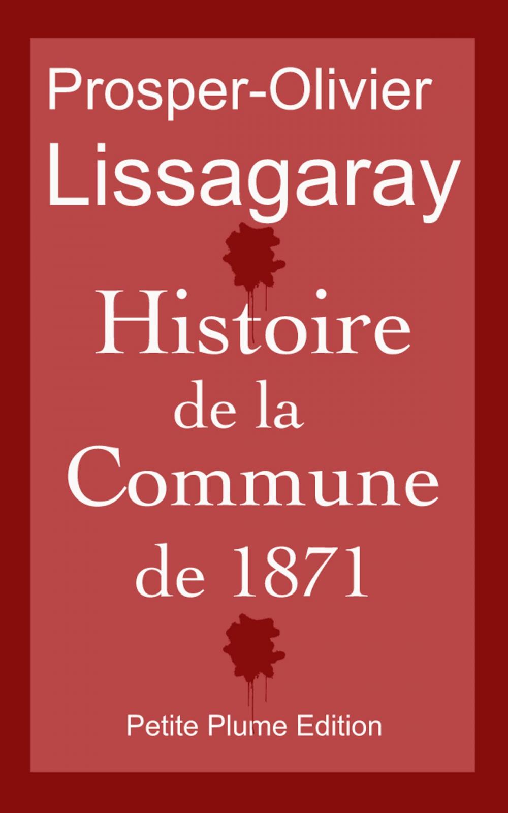 Big bigCover of Histoire de la Commune de 1871