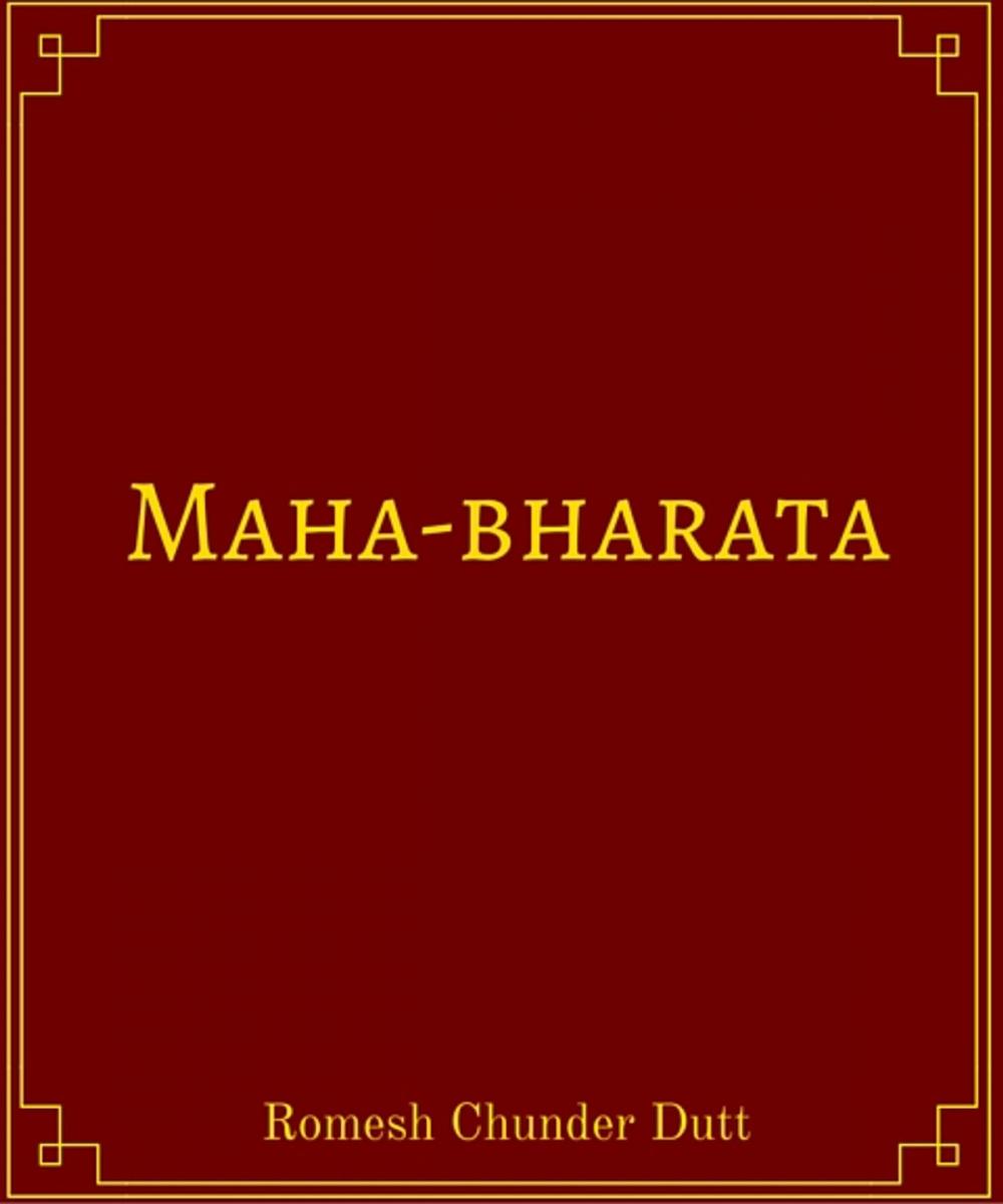 Big bigCover of Maha-Bharata