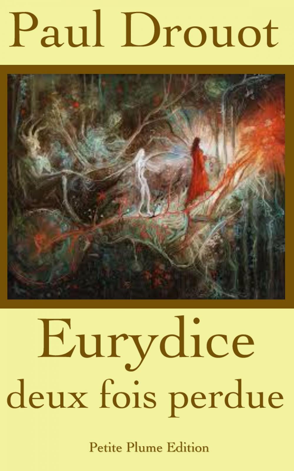 Big bigCover of Eurydice deux fois perdue