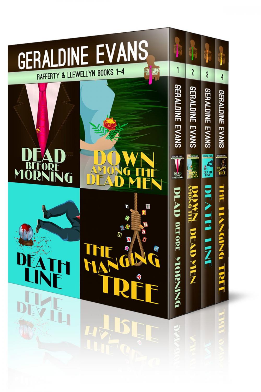 Big bigCover of RAFFERTY & LLEWELLYN MYSTERY SERIES BUNDLE Books 1-4