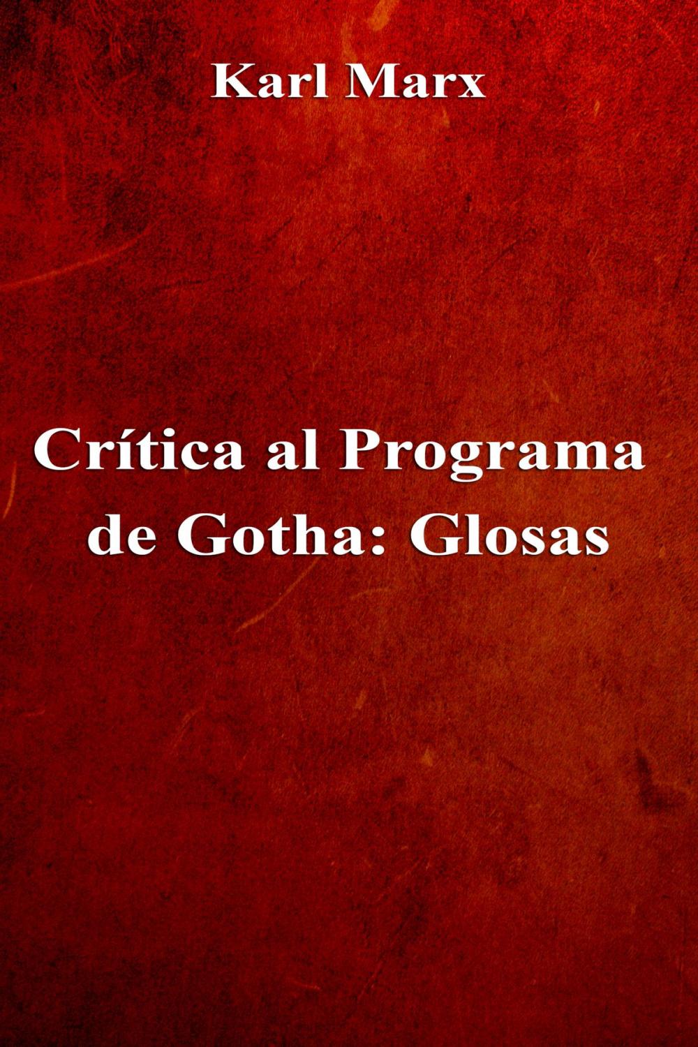 Big bigCover of Crítica al Programa de Gotha: Glosas