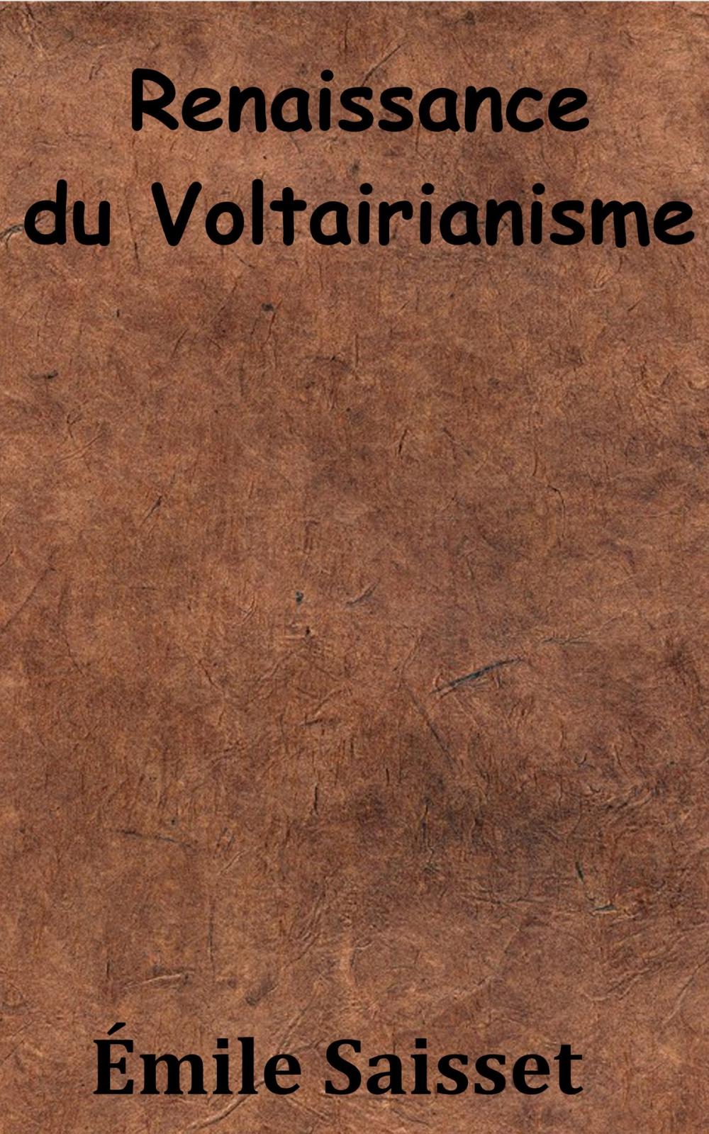 Big bigCover of Renaissance du Voltairianisme