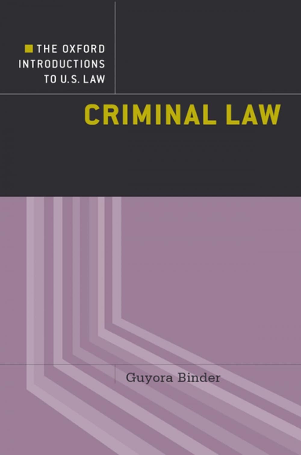 Big bigCover of Criminal Law