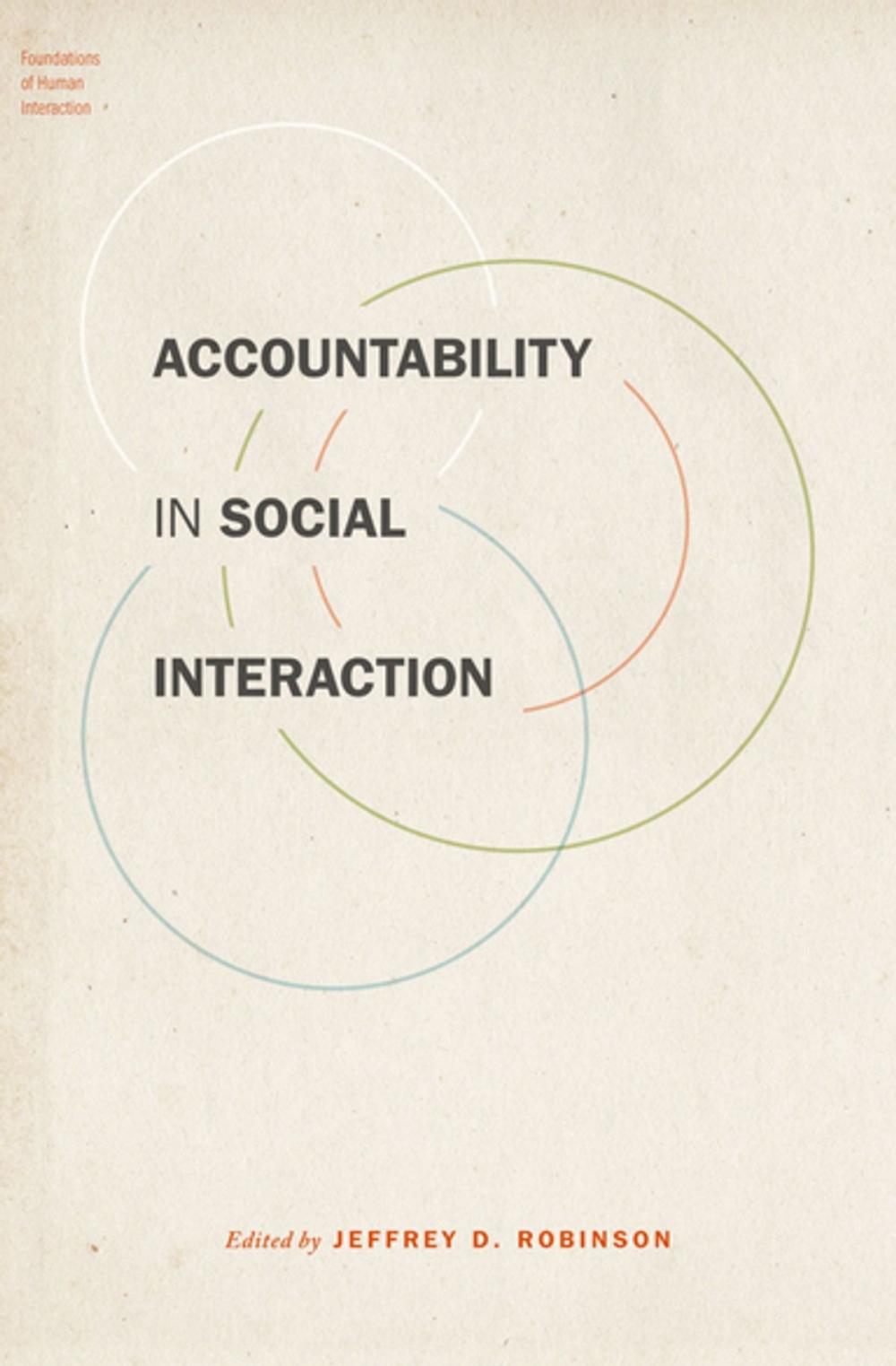 Big bigCover of Accountability in Social Interaction