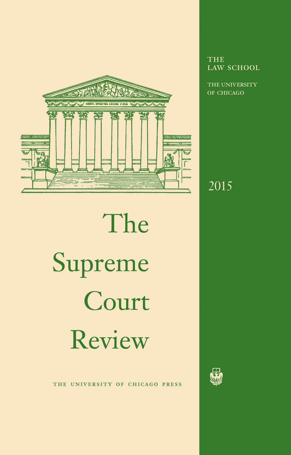 Big bigCover of The Supreme Court Review, 2015