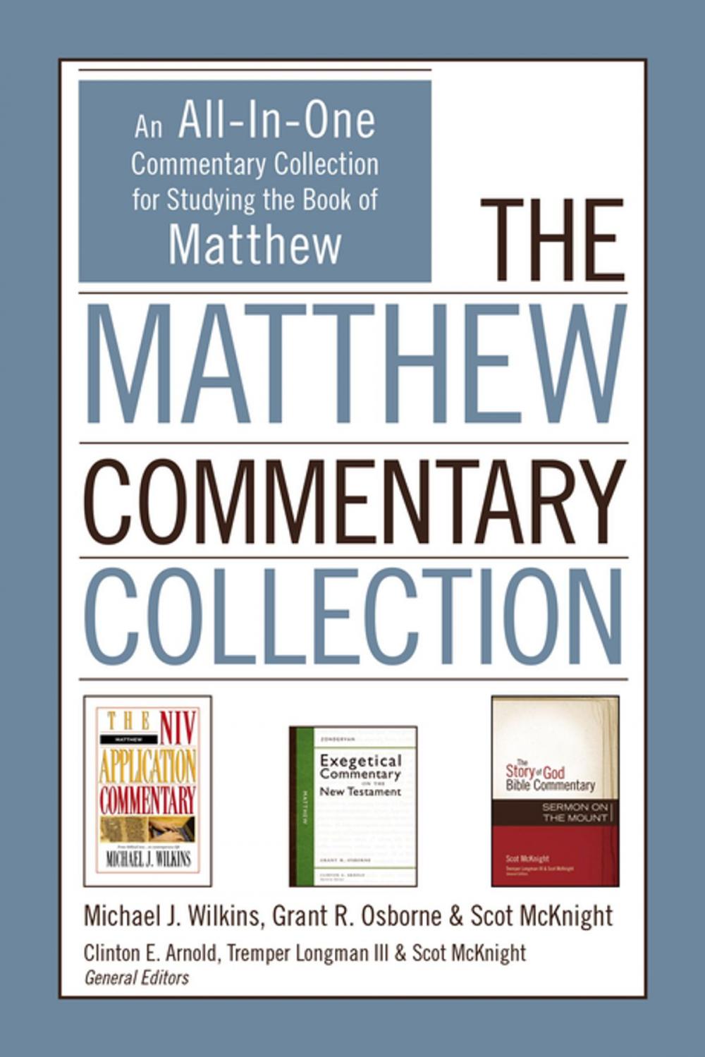 Big bigCover of The Matthew Commentary Collection