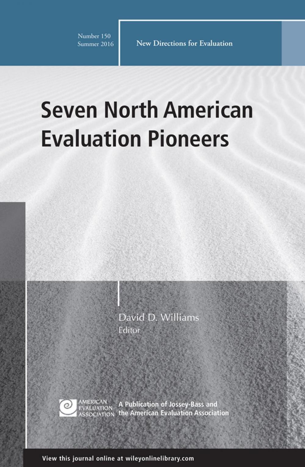Big bigCover of Seven North American Evaluation Pioneers