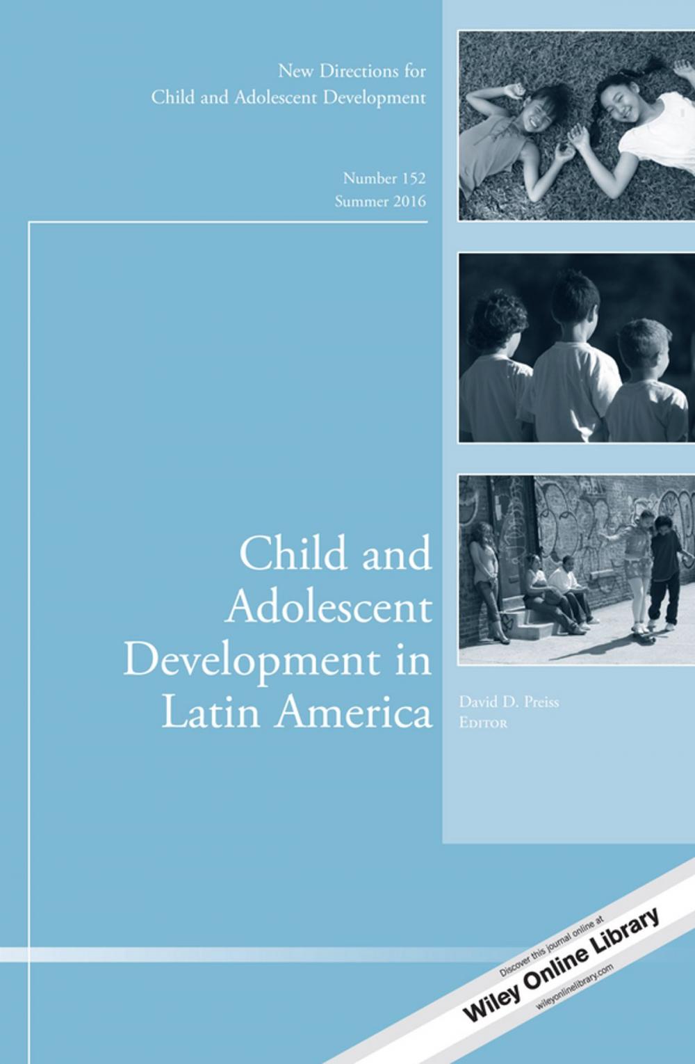 Big bigCover of Child and Adolescent Development in Latin America