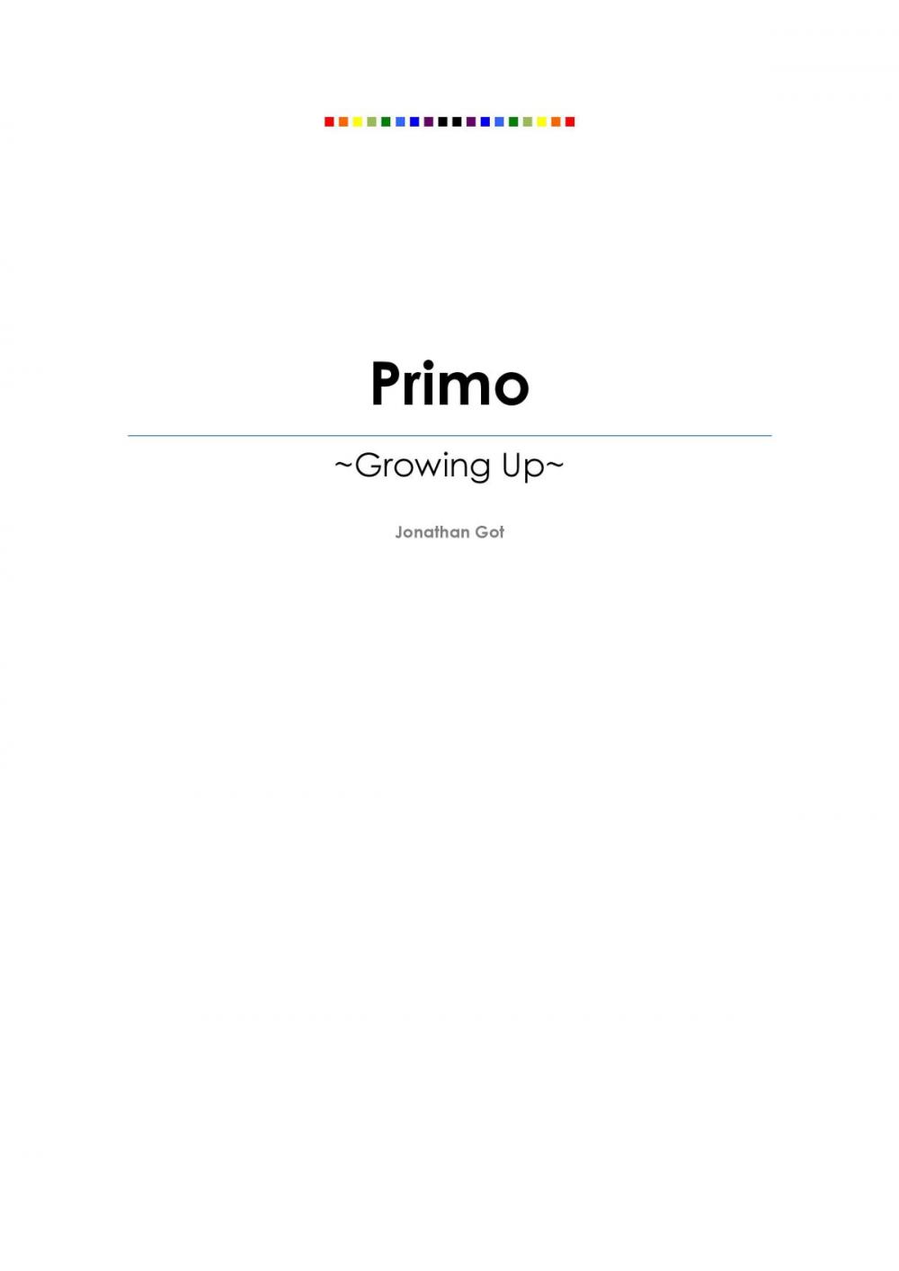Big bigCover of Primo