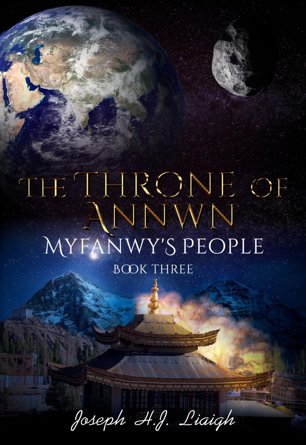 Big bigCover of The Throne of Annwn; Book Three of Myfanwy's People