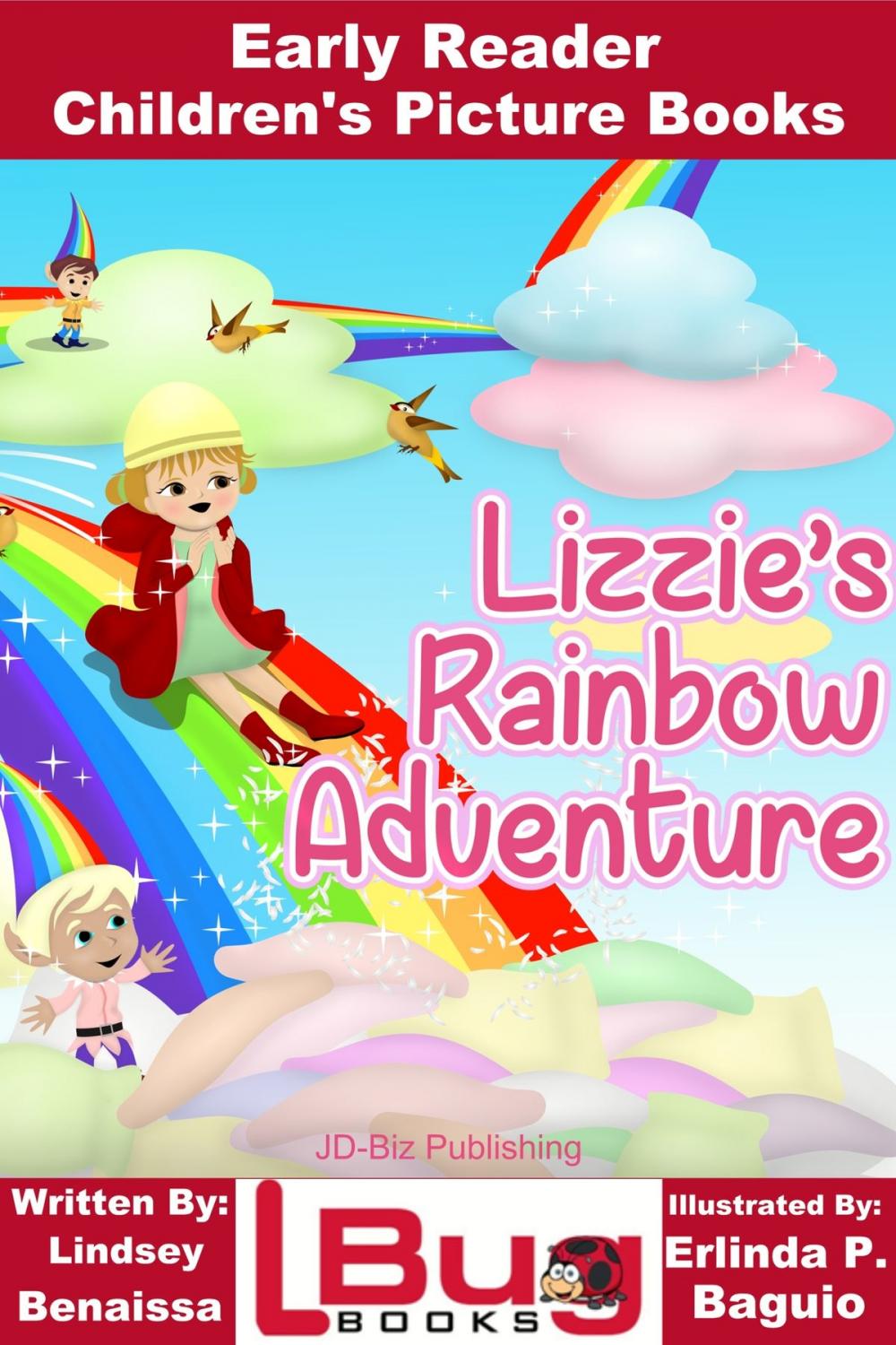 Big bigCover of Lizzie's Rainbow Adventure: Early Reader - Children's Picture Books