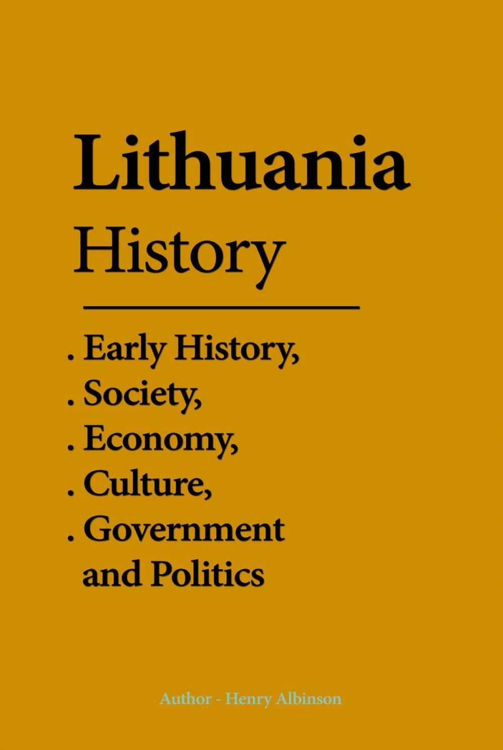 Big bigCover of Lithuania History