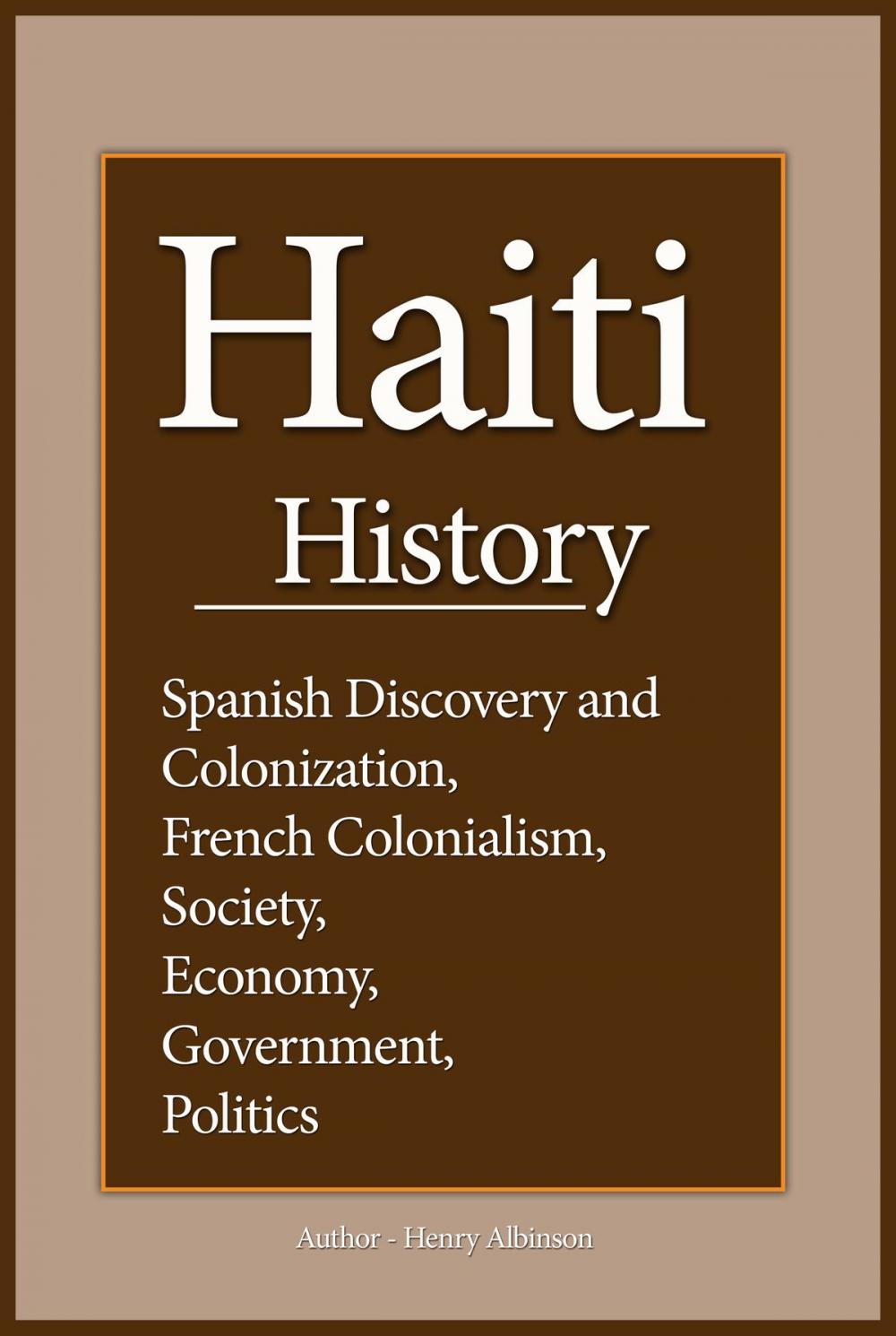 Big bigCover of Haiti History