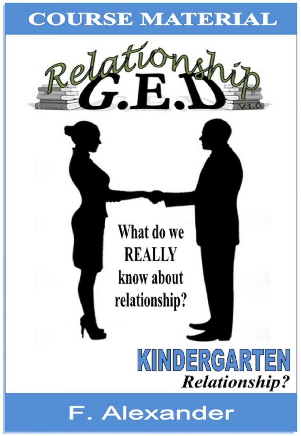 Big bigCover of RelationshipGED / Kindergarten